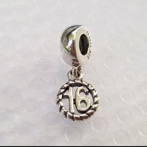 PANDORA Sweet Sixteen Birthday Charm